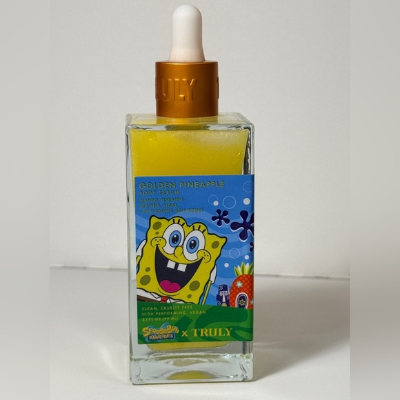 TRULY Other - TRULY Golden Pineapple Sponge Bob Square Pants X Truly Body serum